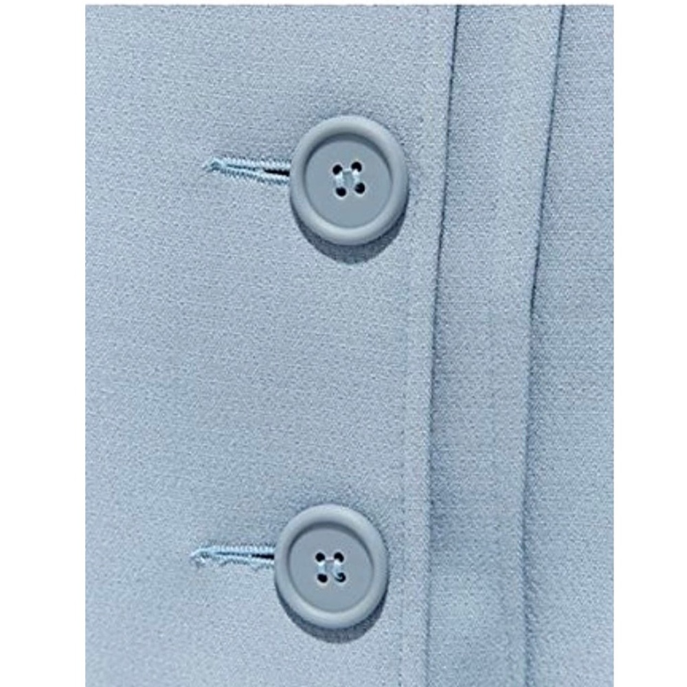 NWT Blue Trenchcoat - Picture 9 of 12